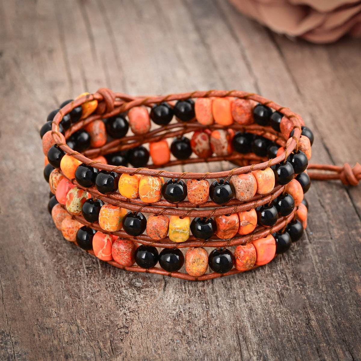 Pulsera Envoltura Ágata Espeluznante