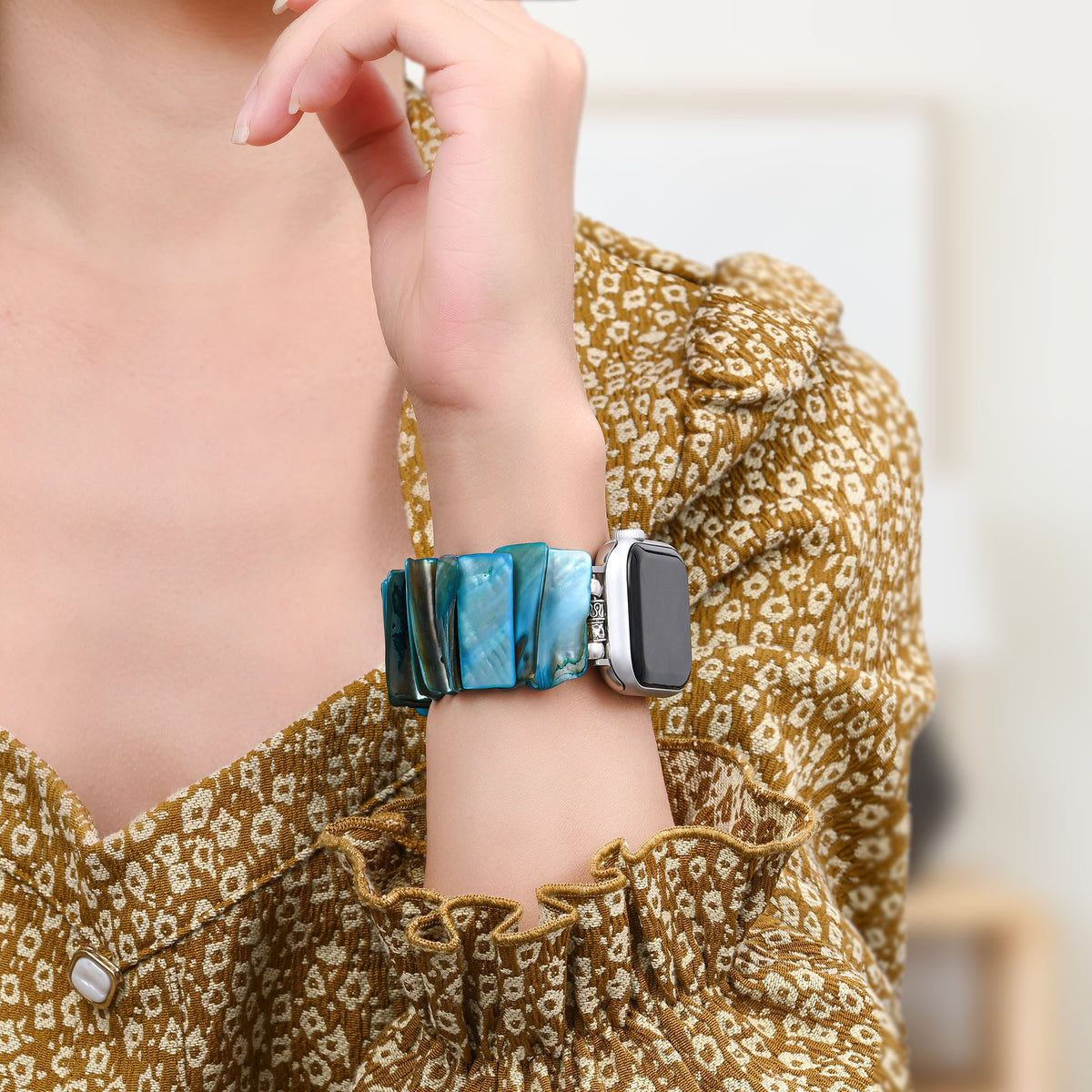 Correa para Apple Watch con brillo encantado de Halloween