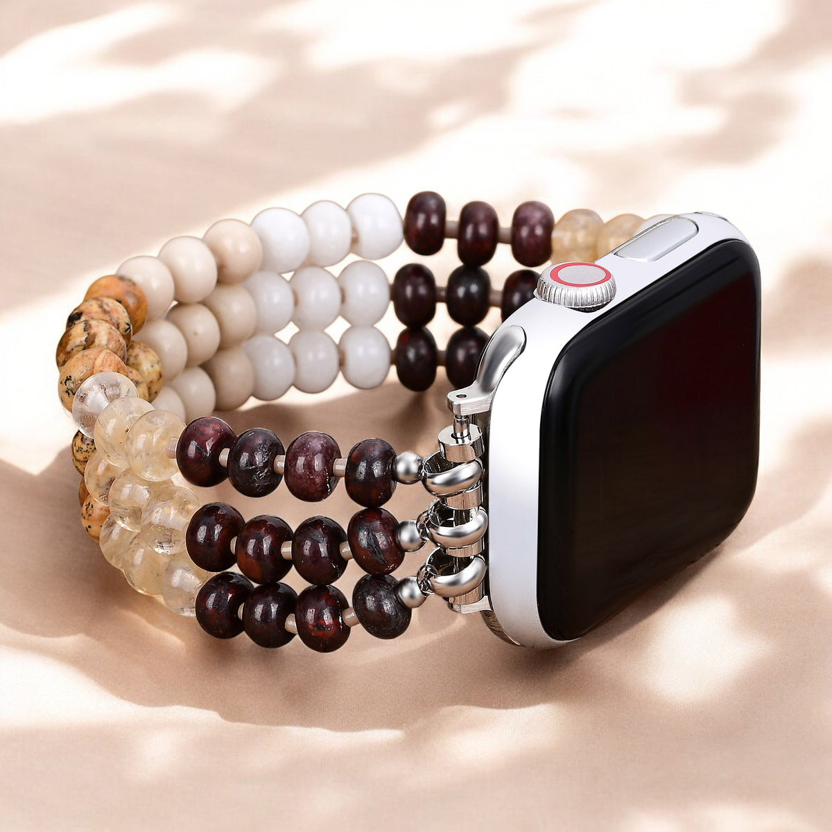 Correa Golden Sand Stone Stretch Apple Watch