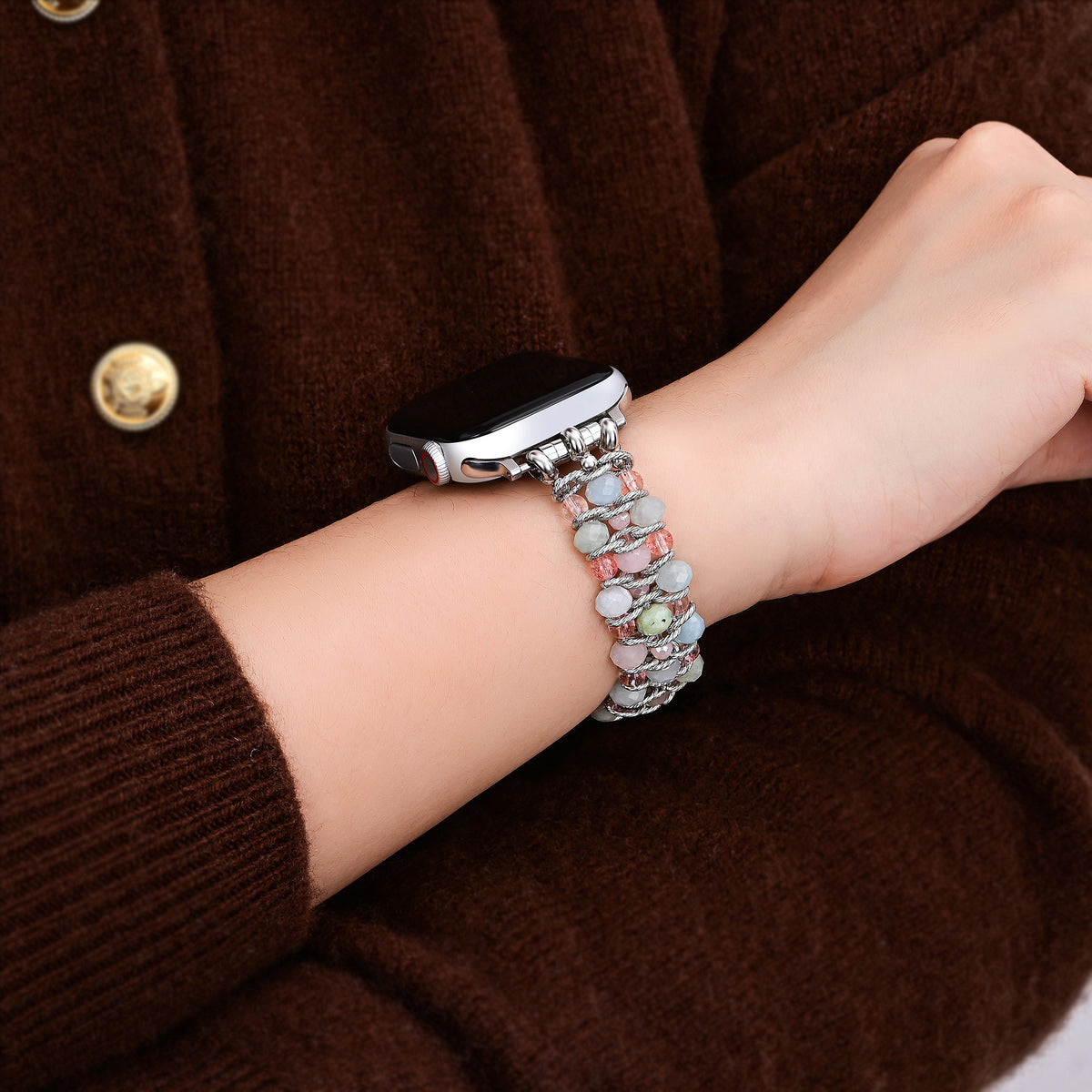 Correa trenzada Moonkissed Astral Glow para Apple Watch