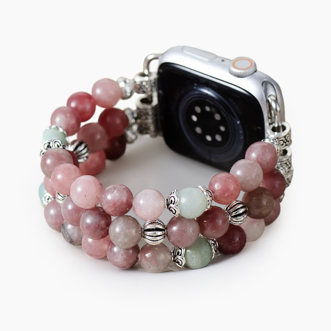 Correa elástica Dusky Rose para Apple Watch