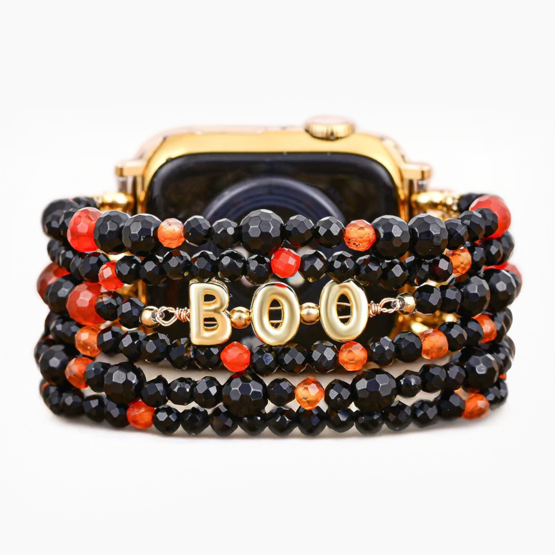 Parche de Calabazas de Halloween Apple Watch Correa