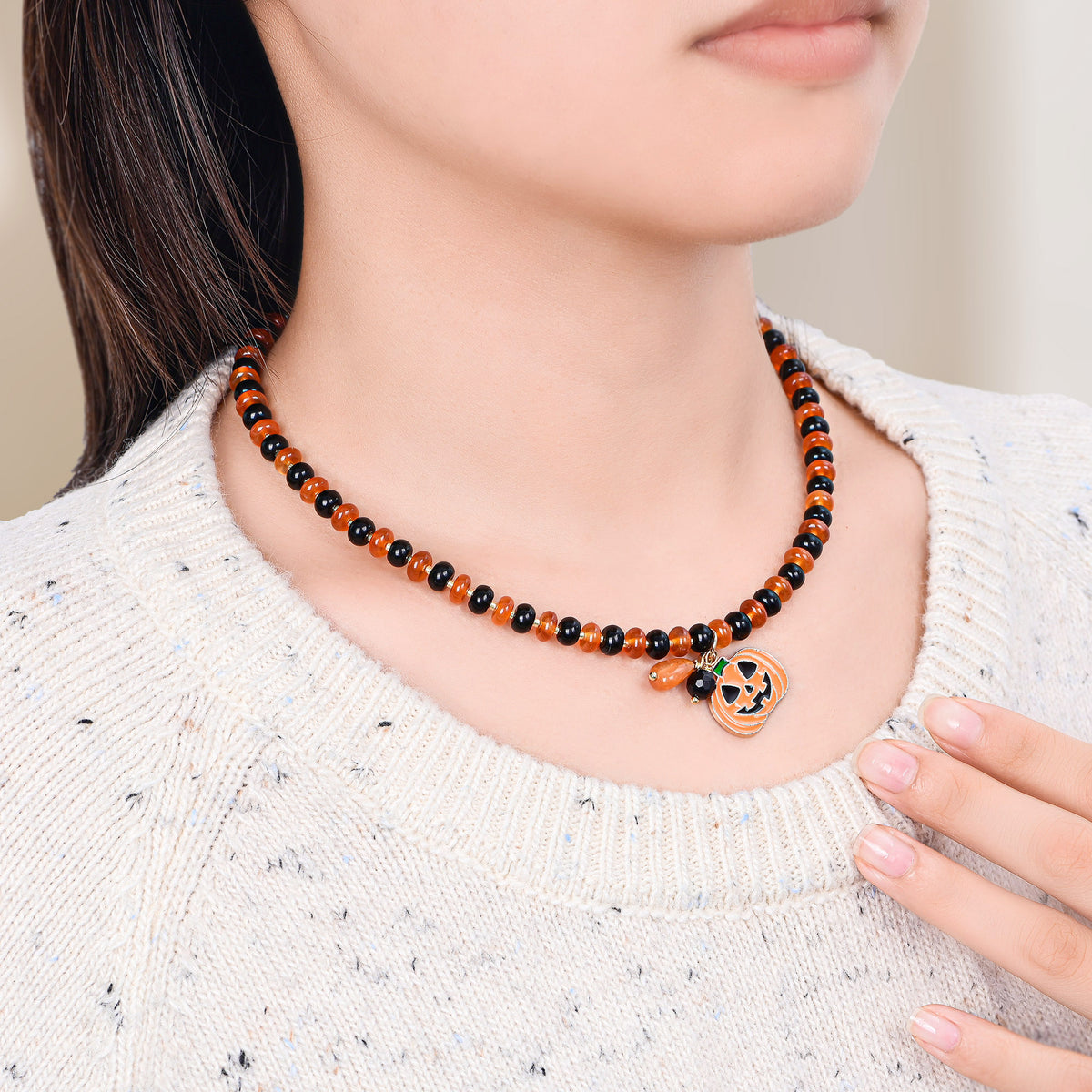 Collar de perlas Winterberry