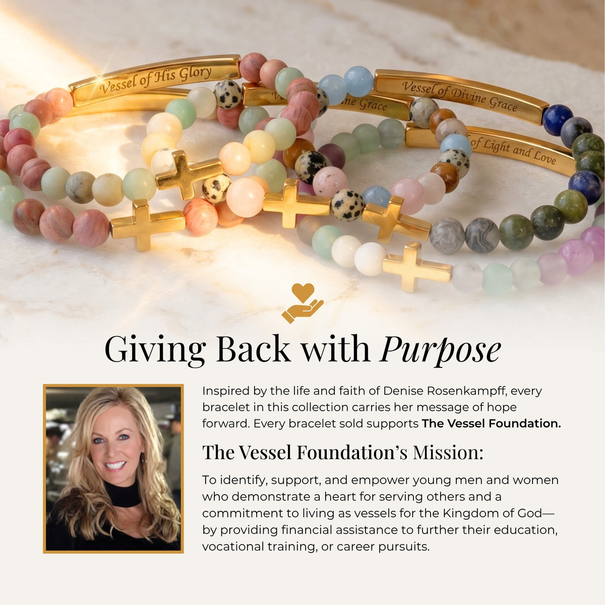 Pulsera Multicolor Vessels of Purpose con Mensaje Secreto