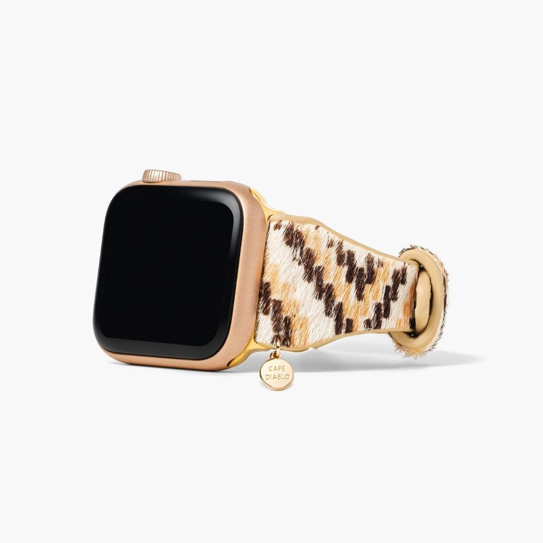 Correa de cuero Ebony Escalade para Apple Watch