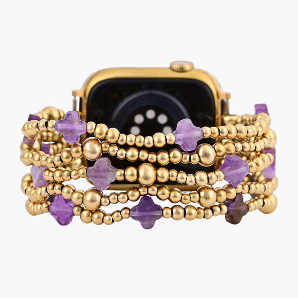 Correa Purple Majesty Cross Stretch para Apple Watch