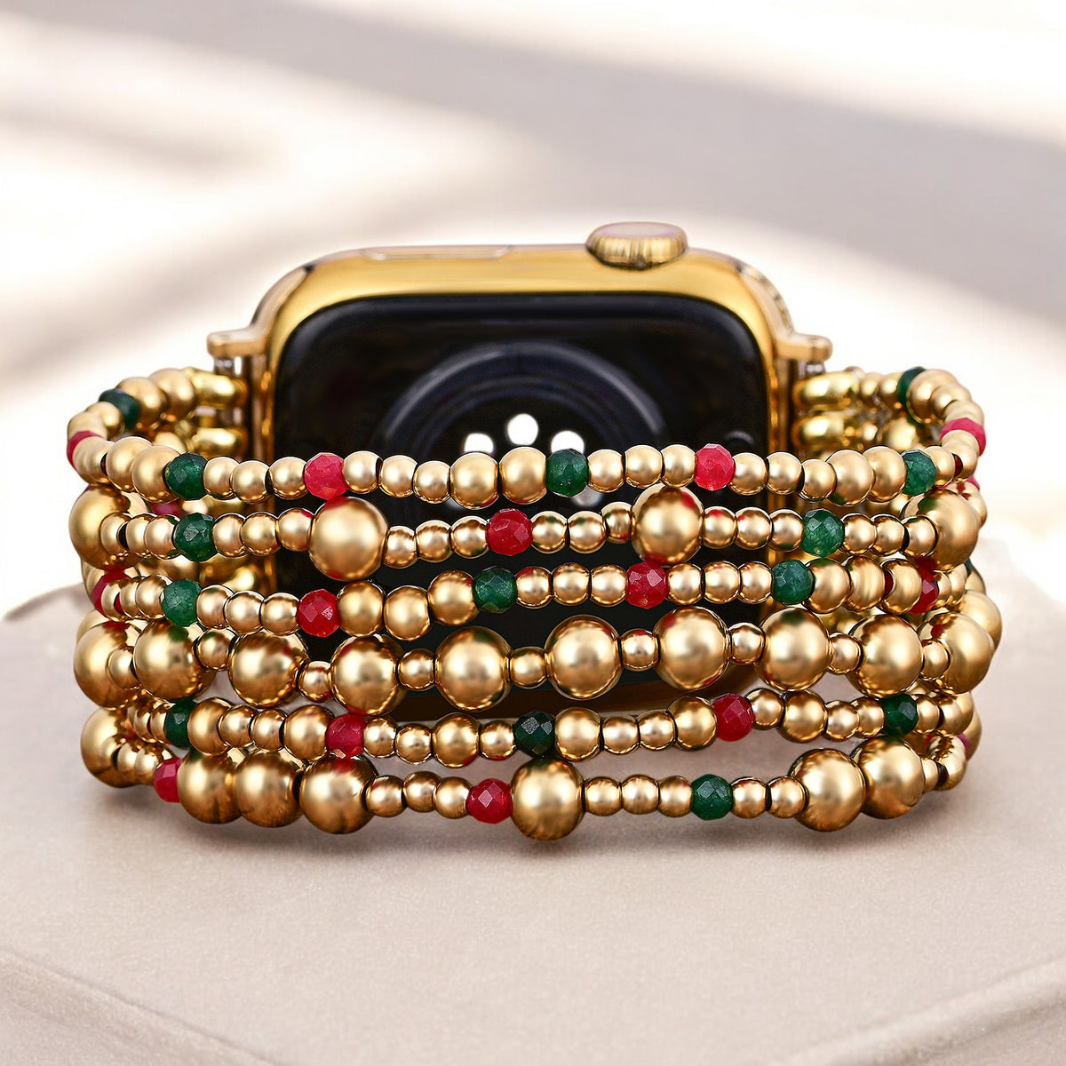 Correa Apple Watch de Magia Dorada Navideña