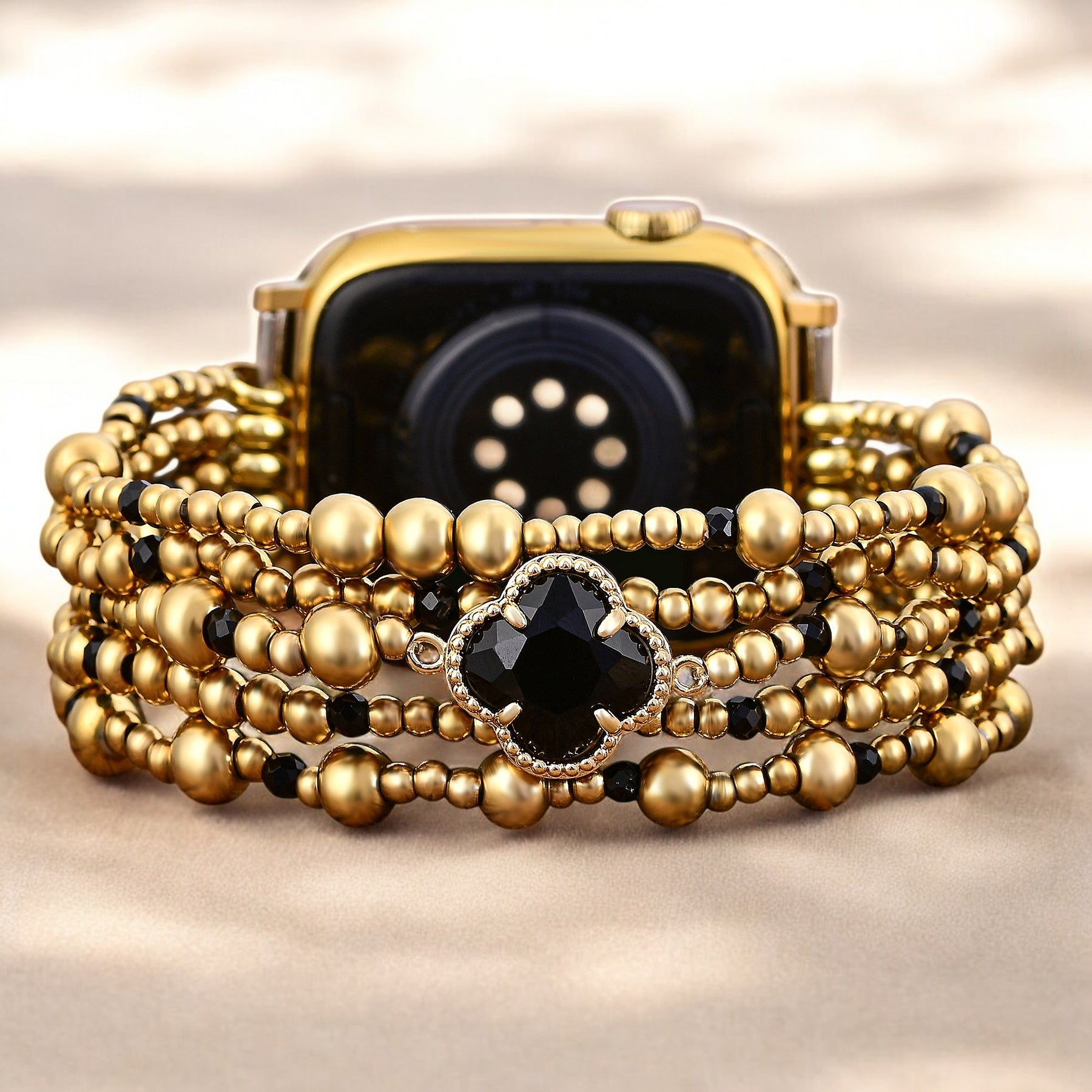 Correa Majestuosa de Medianoche para Apple Watch