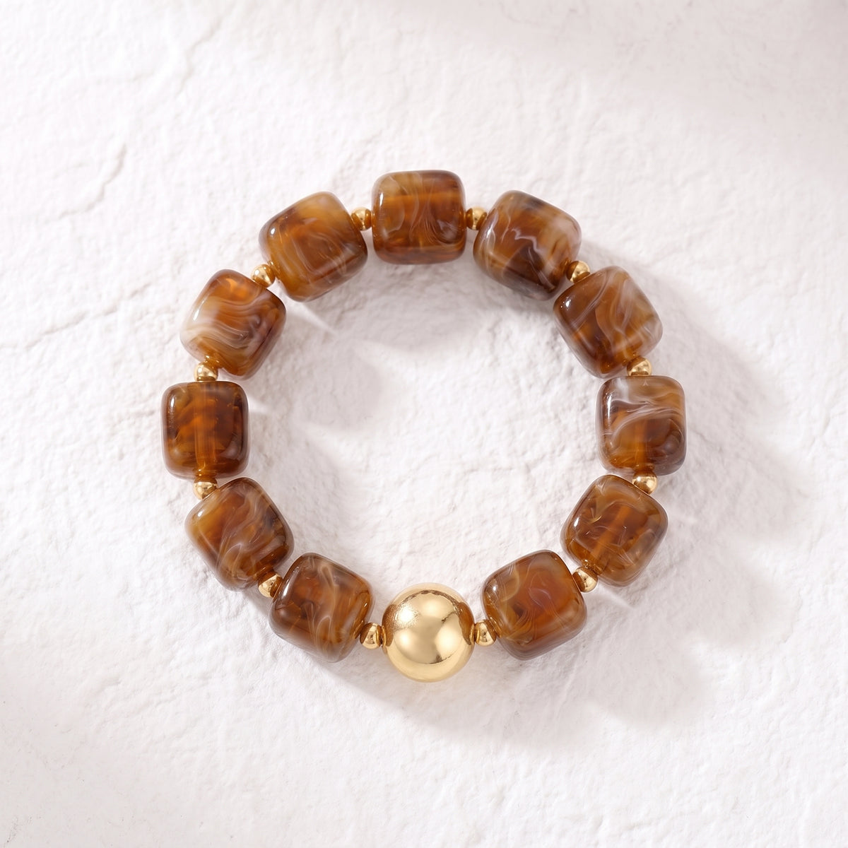 Pulsera gruesa Golden Terra