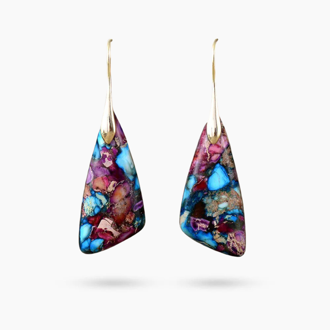 Pendientes Mauvy Glamour Jasper