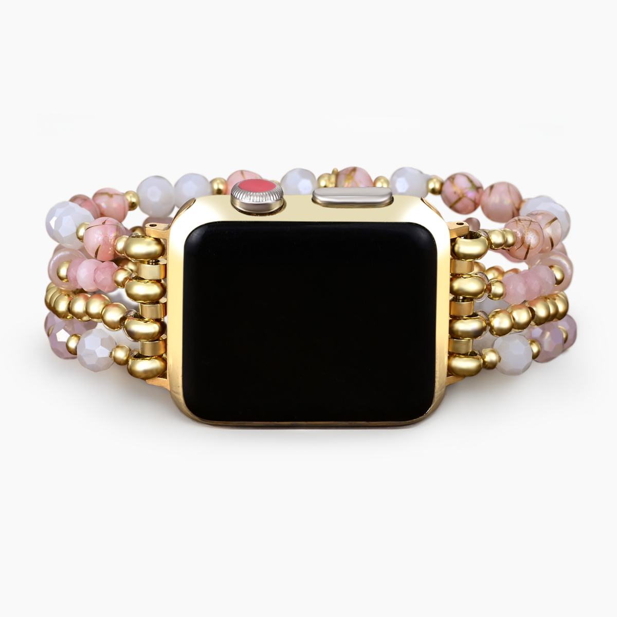 Correa de reloj elástica de amor dorado para San Valentín