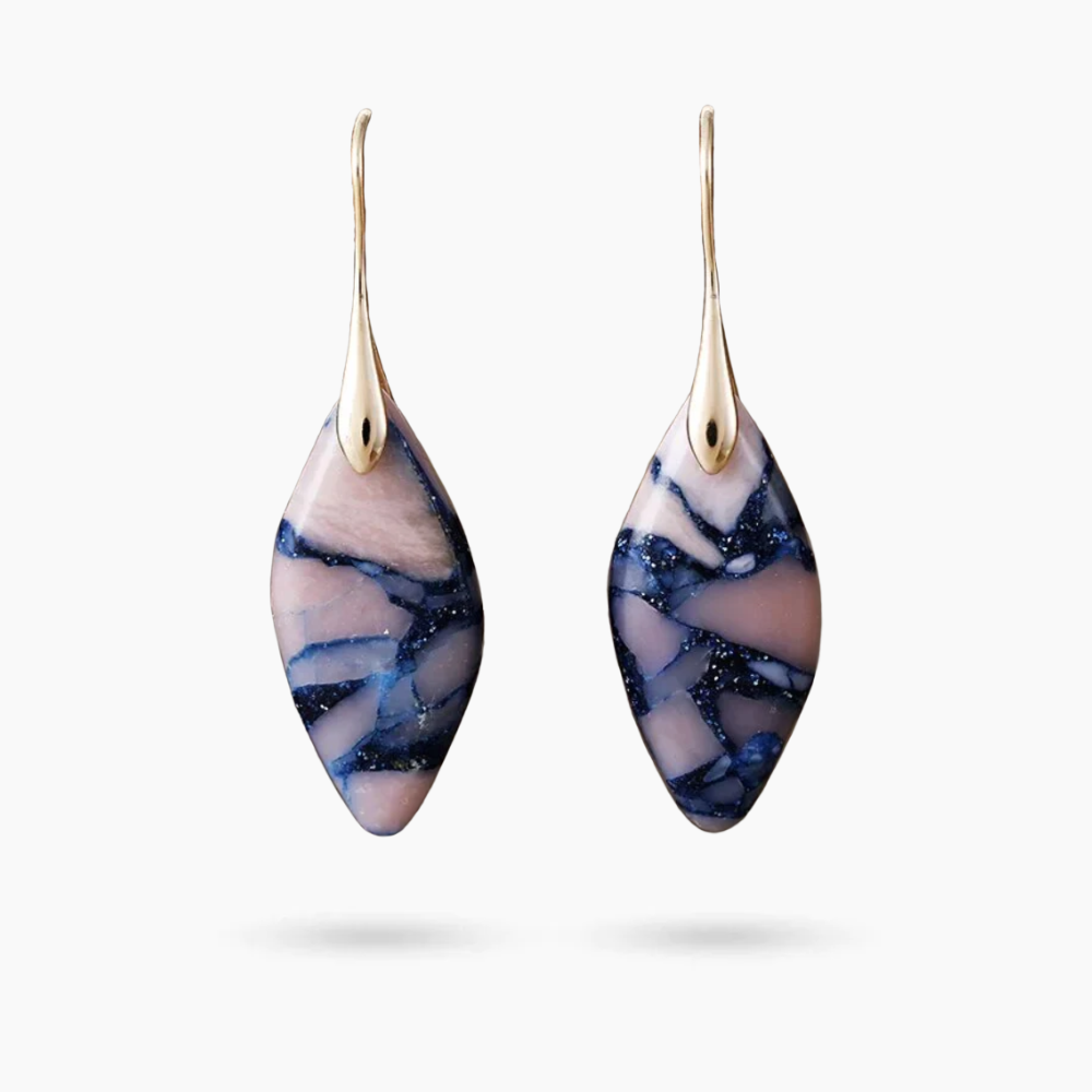 Pendientes Jasper Horizonte Azure