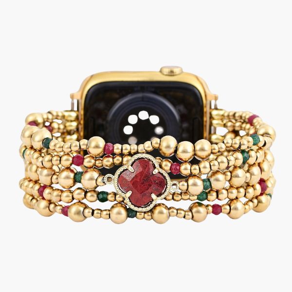 Correa Holiday Lucky Clover Stretch para Apple Watch