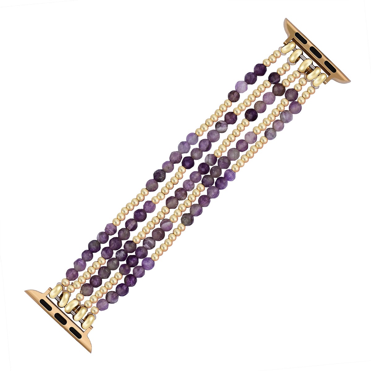 Correa elástica Golden Violet Amethyst para Apple Watch