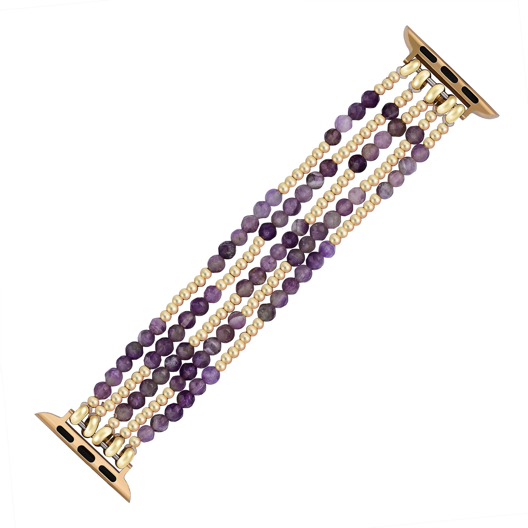 Correa elástica Golden Violet Amethyst para Apple Watch