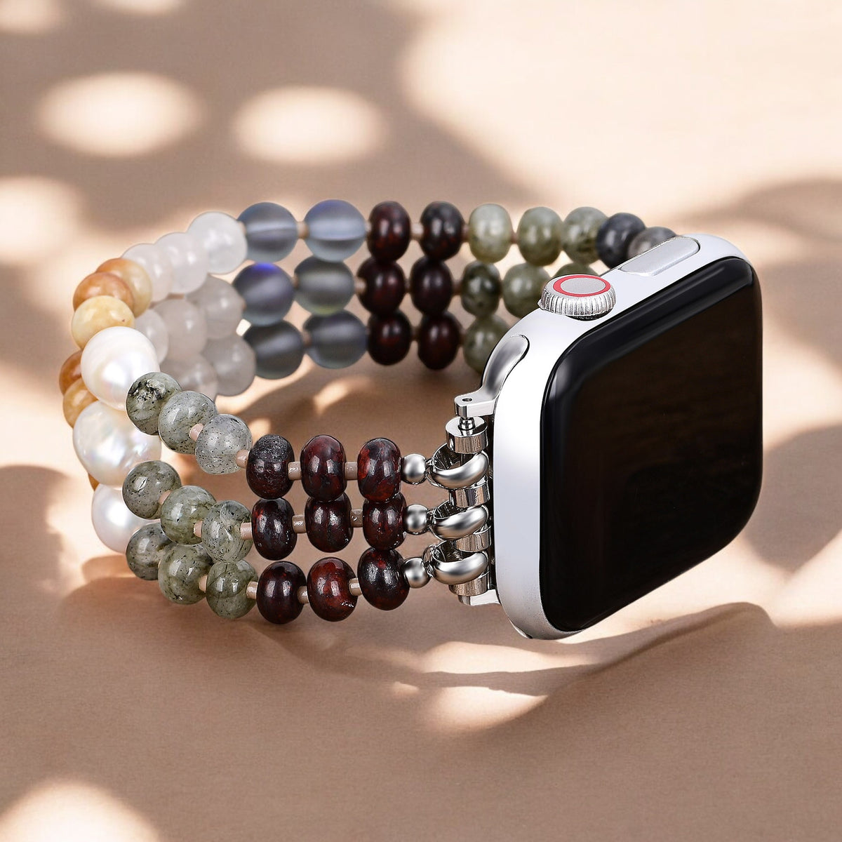 Correa Tropical Earth Stone Stretch para Apple Watch