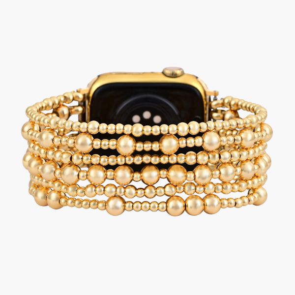 Correa Golden Demure Stretch Apple Watch