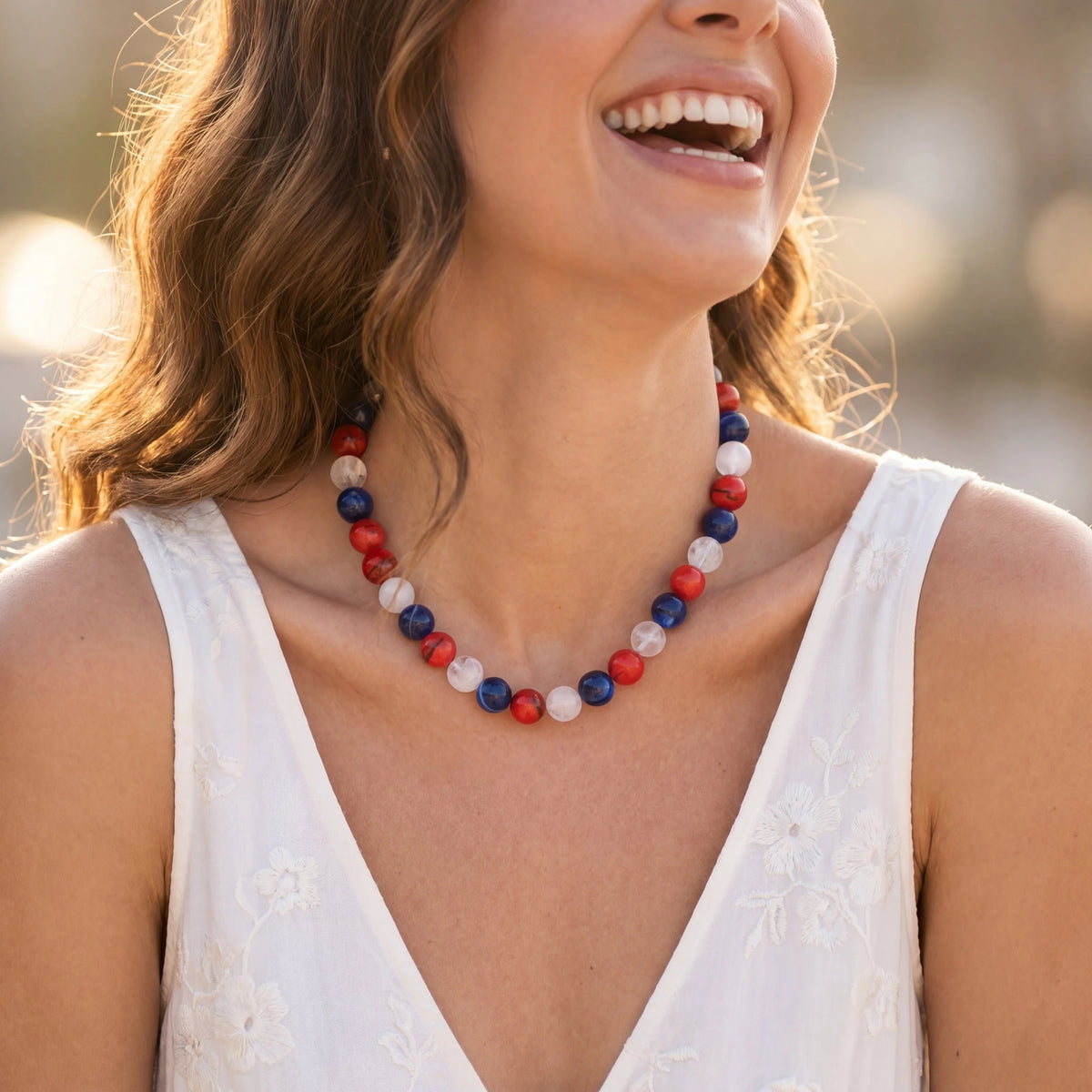 Collar de cuentas Chunky America's 250