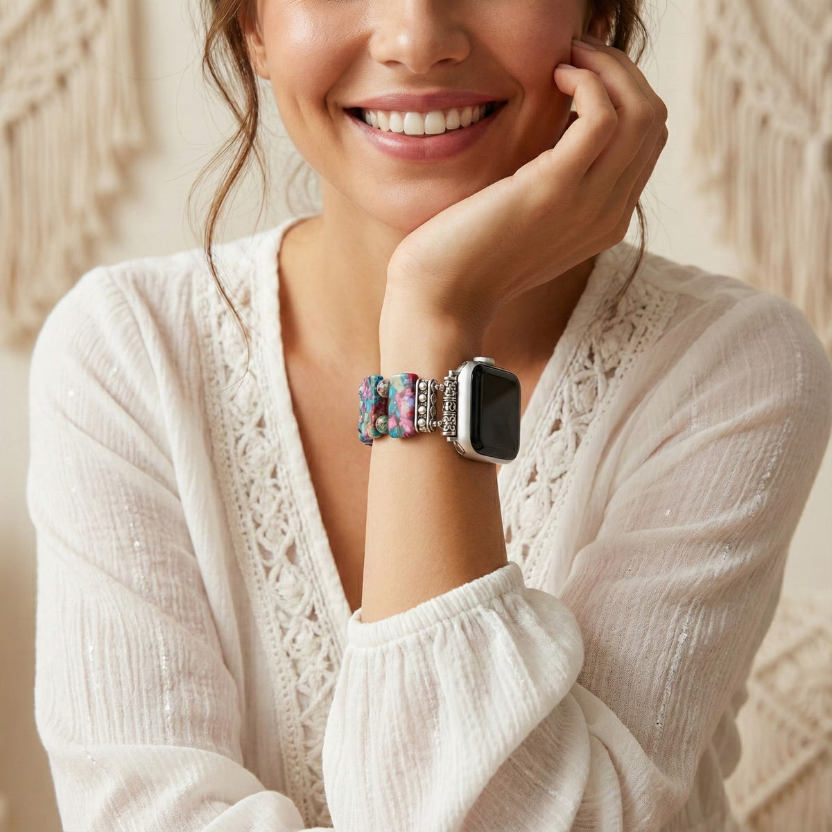 Correa elástica Celestial Radiance para Apple Watch