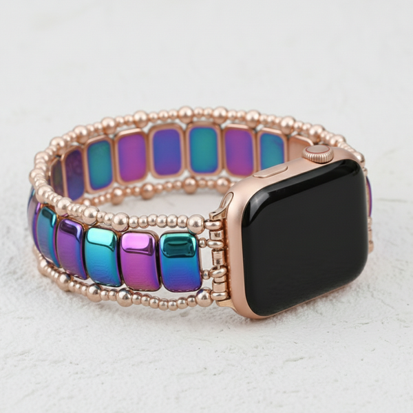 Correa elástica Rose Euphoria para Apple Watch