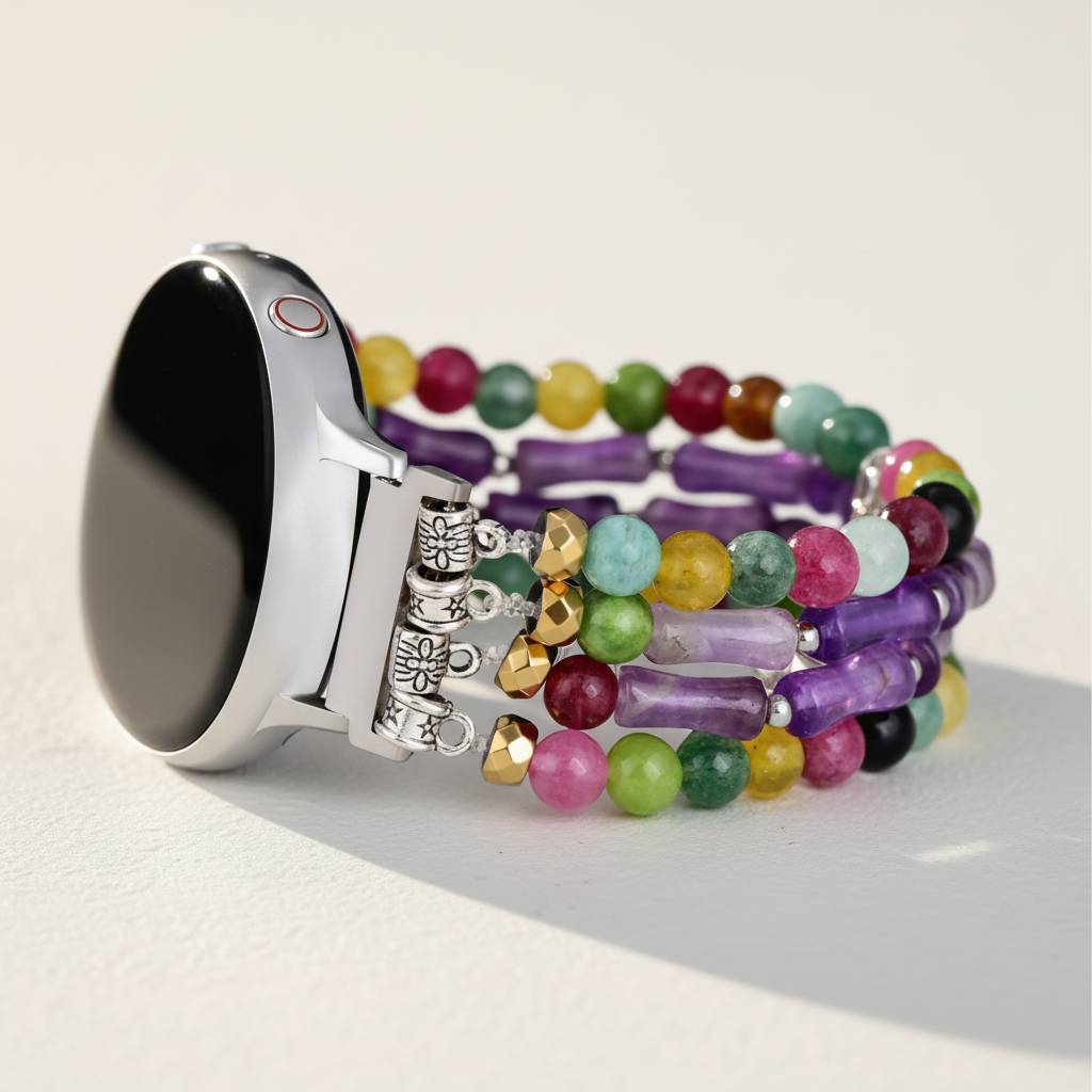 Correa de reloj extensible Mosaic Amethyst Samsung Galaxy