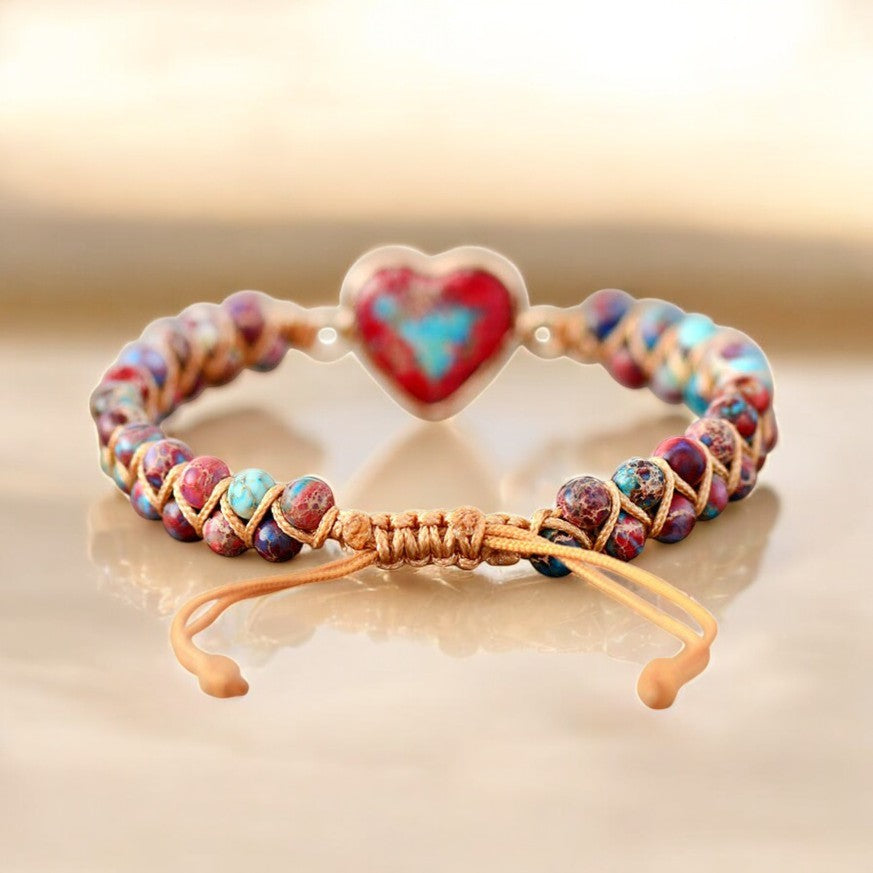 Pulsera de Amistad Corazón de Pasión