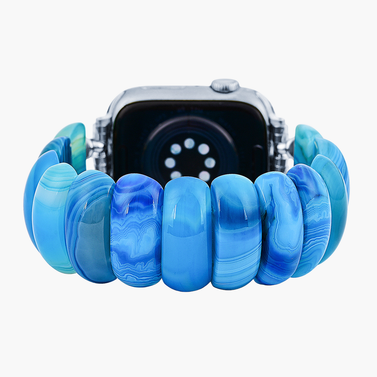 Correa elástica Ocean Essence Agate para Apple Watch