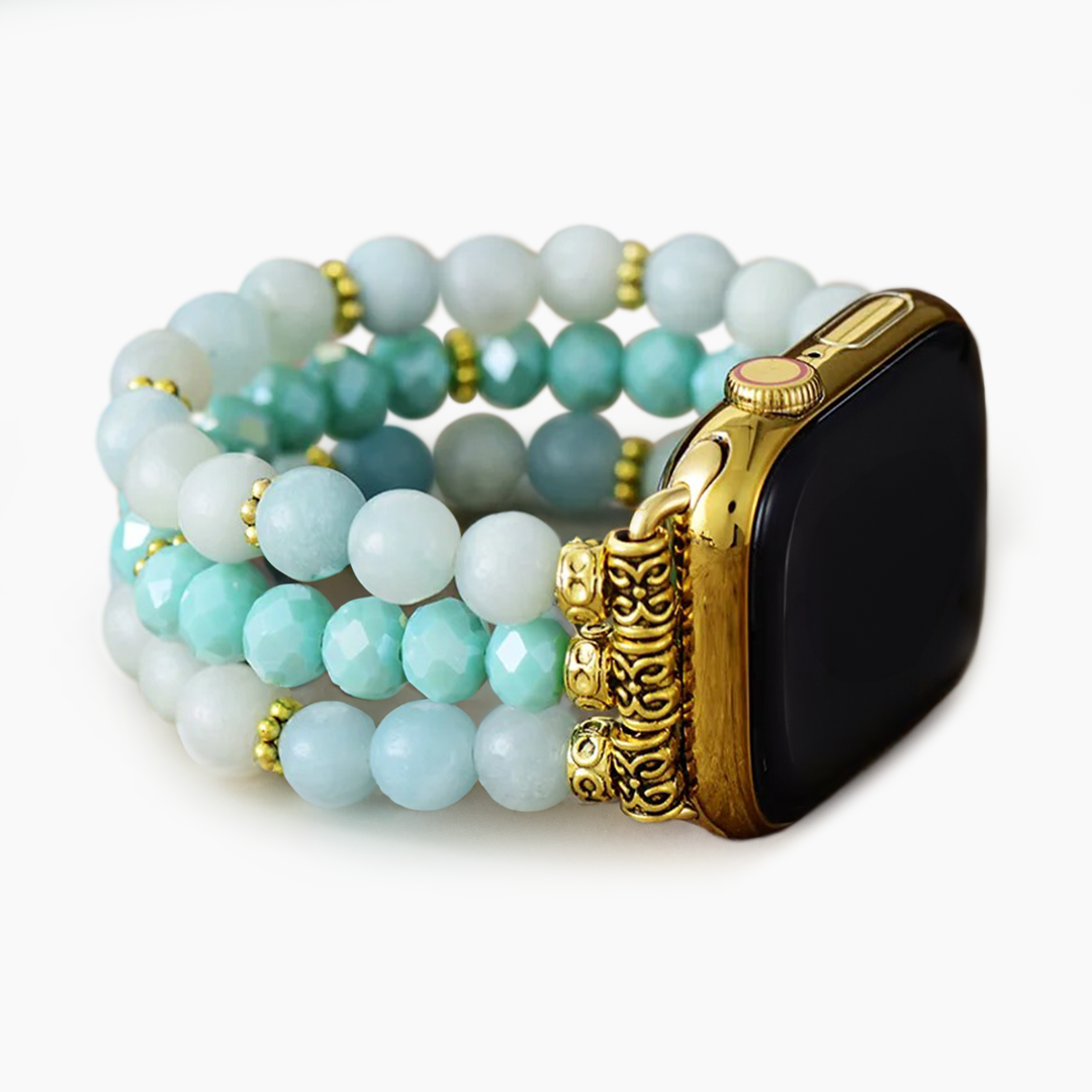 Correa Amazonite Bliss Stretch Apple Watch