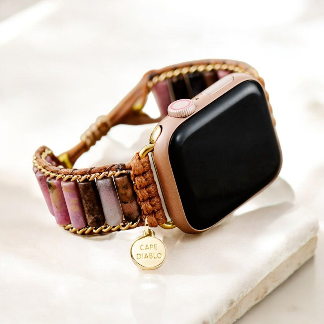Correa Blooming Rhodonite para Apple Watch