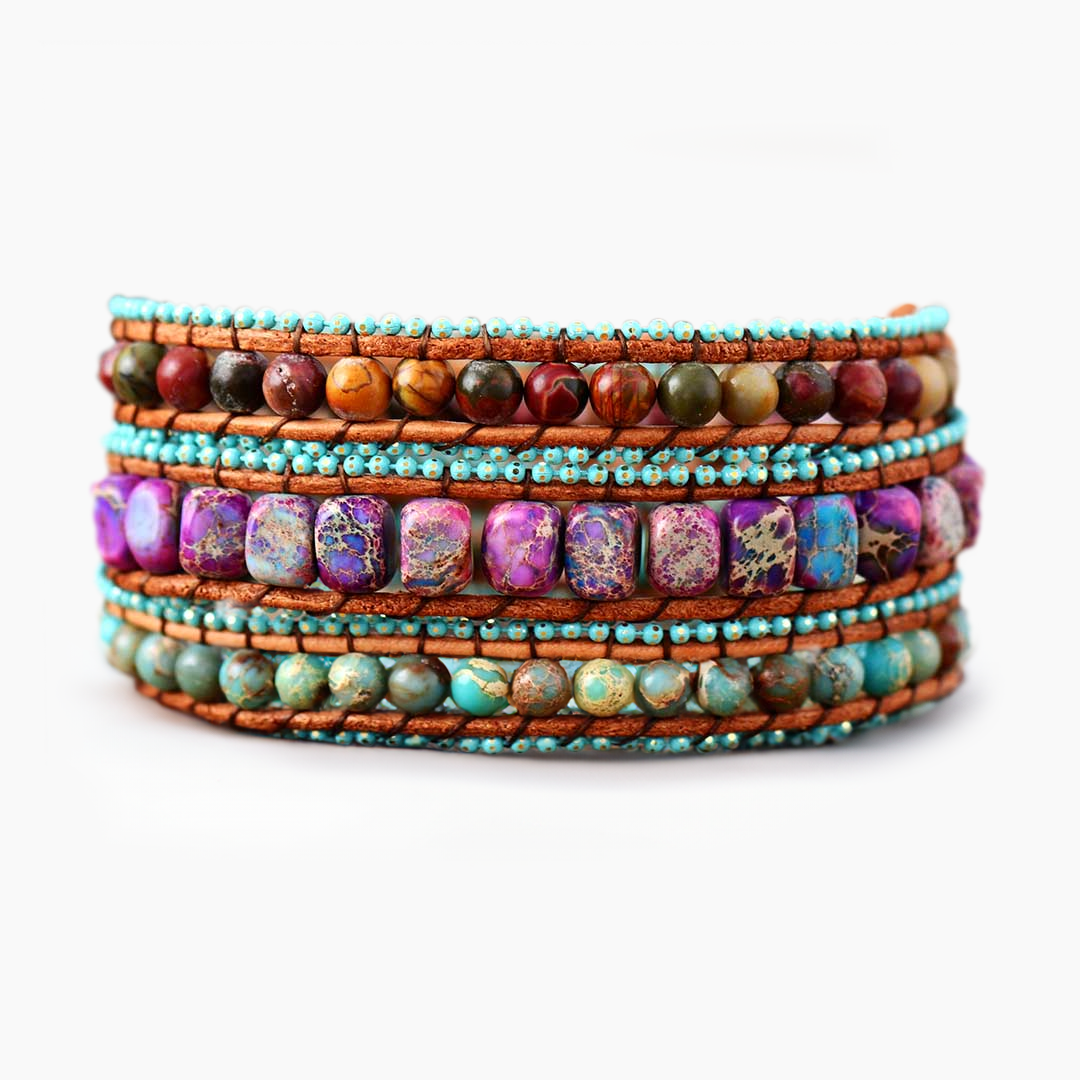 Pulsera Envoltura Corazón Bohemio