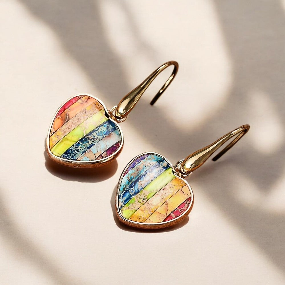 Pendientes de Energía del Corazón Chakra
