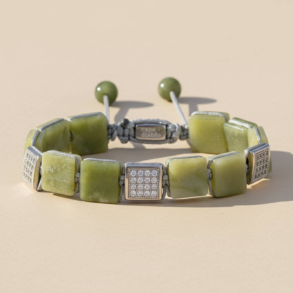 Pulsera de jade sureña para hombre