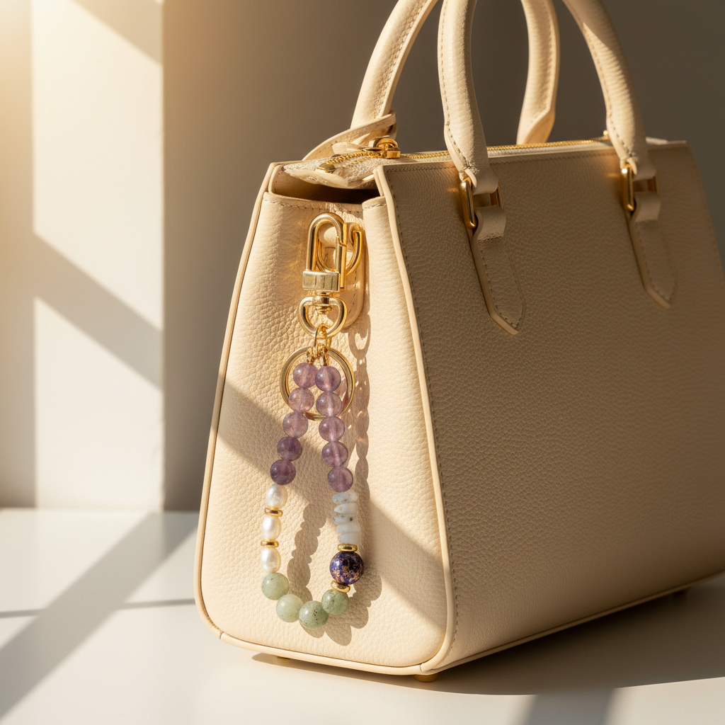 Amuleto para bolso Armonía de Amatista