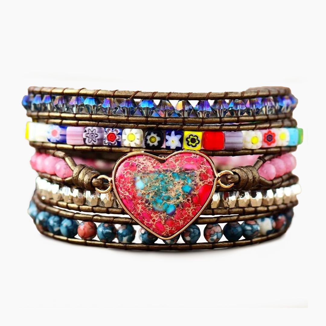 Pulsera envolvente de protección Love Warrior