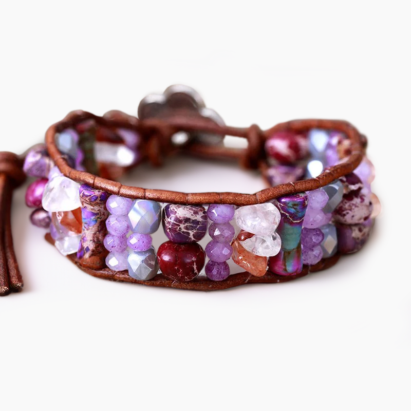 Pulsera de Jaspe Lumina Orquídea