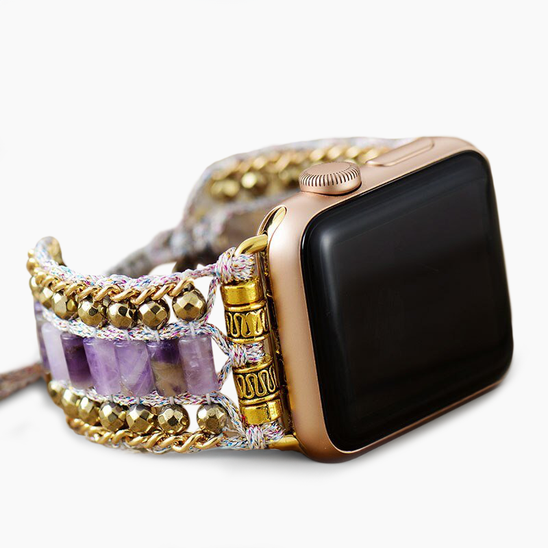 Correa Majestic Amethyst Apple Watch