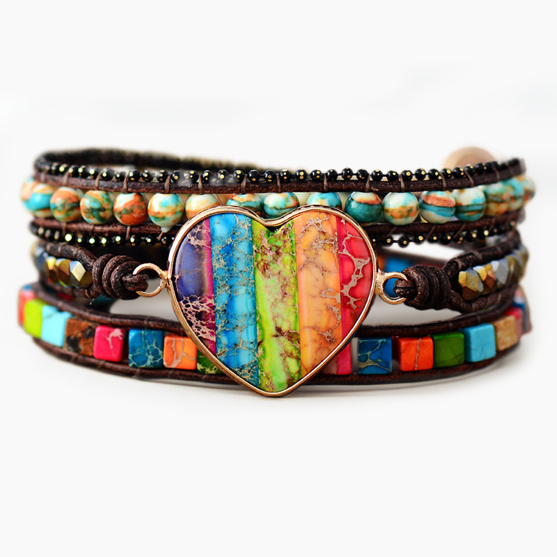 Pulsera envolvente de protección Chakra Moonlight