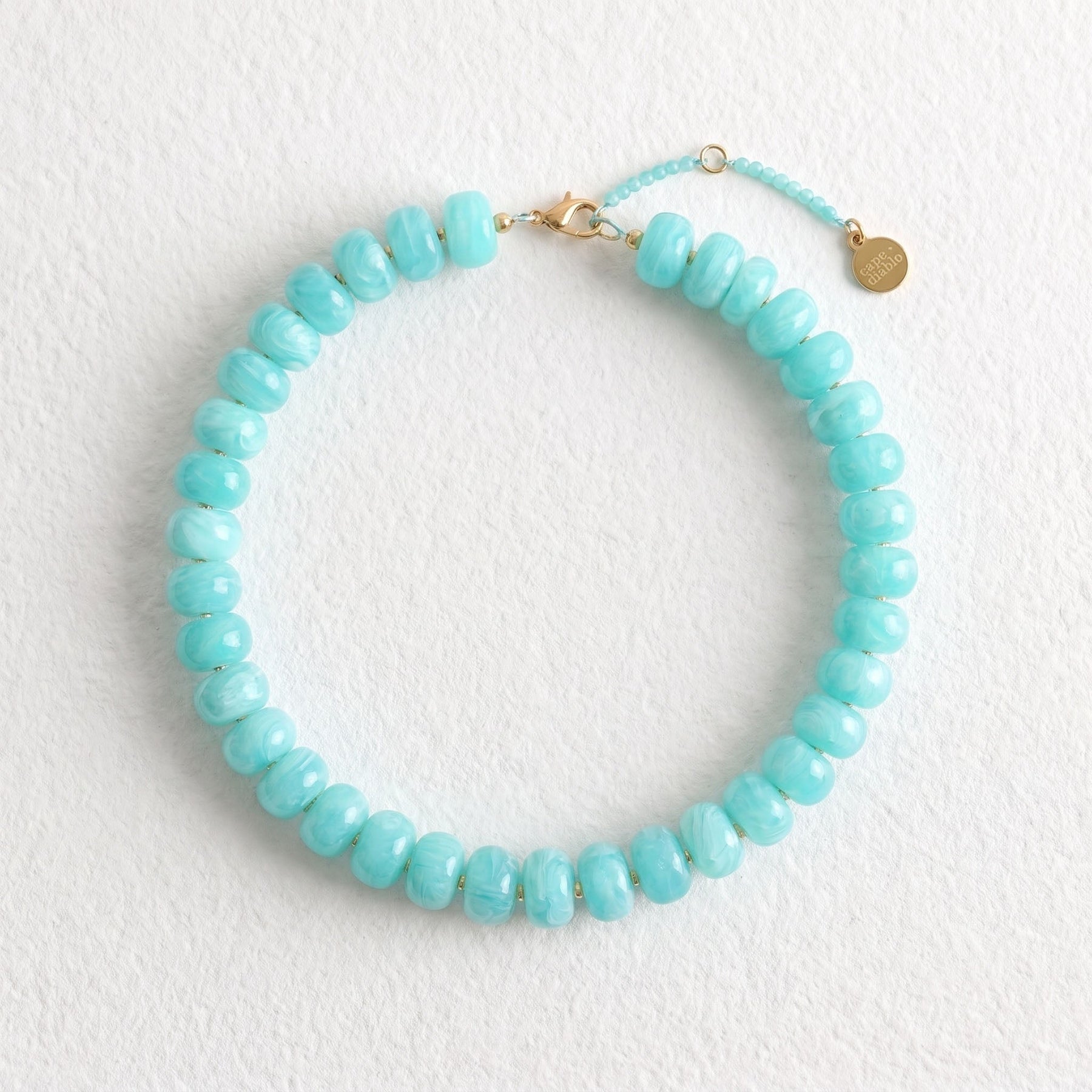 Collar turquesa «Chunky Coastal Dream»
