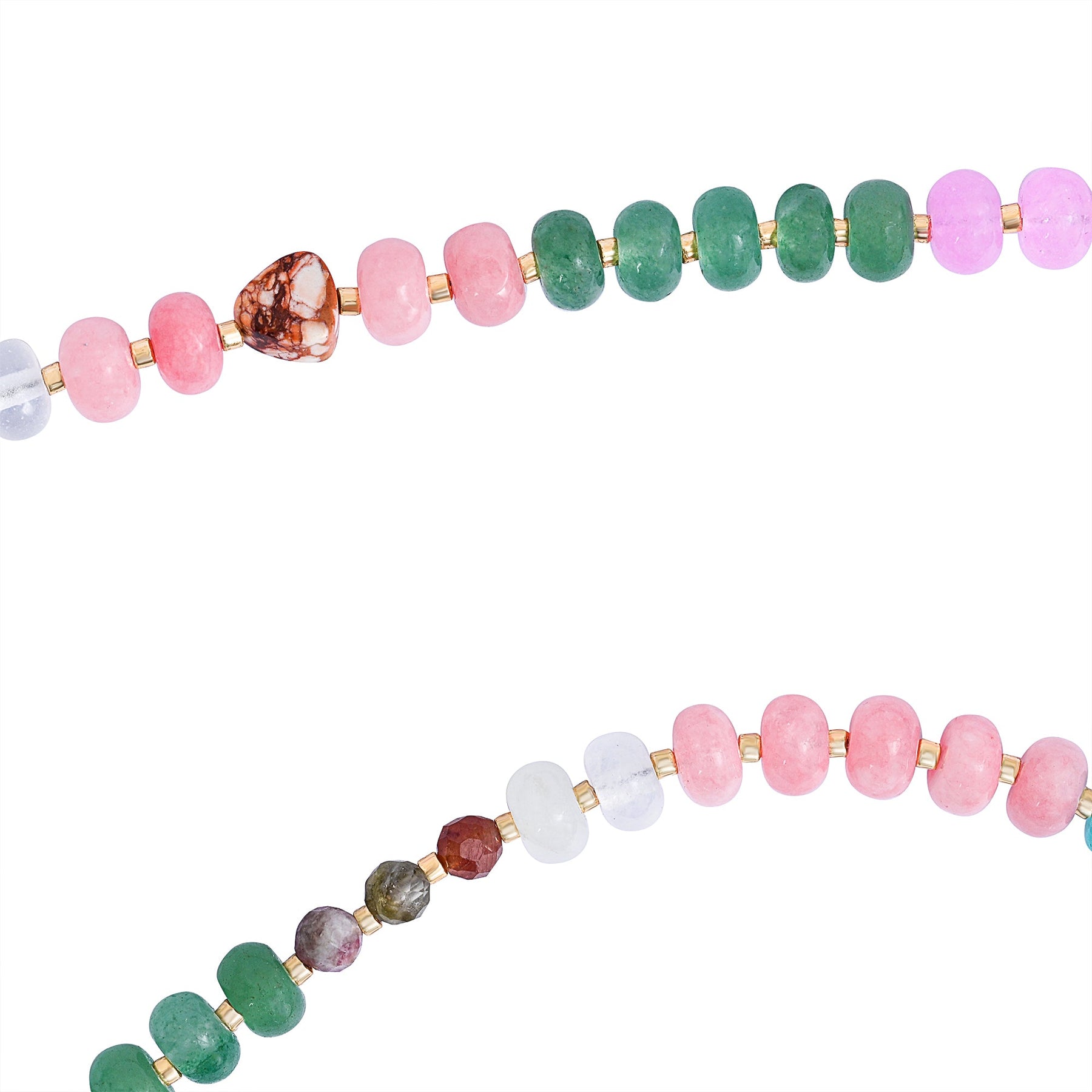 Collar de gema Aurora