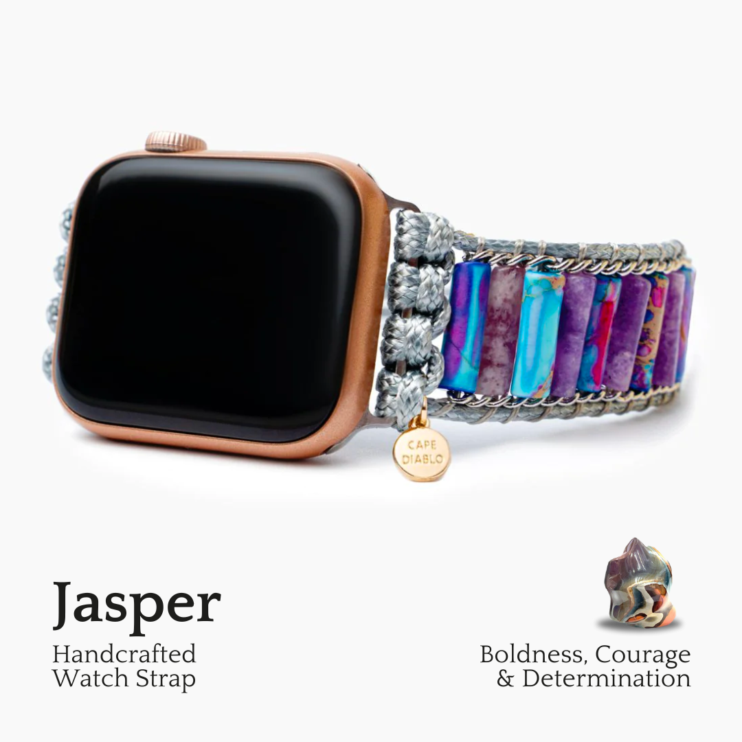 Correa Apple Watch con Jaspe Imperial Serene