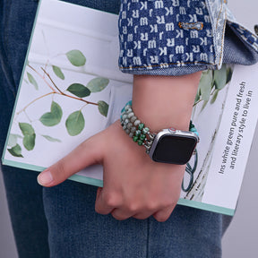 Correa Ocean Breeze Stone Stretch Apple Watch