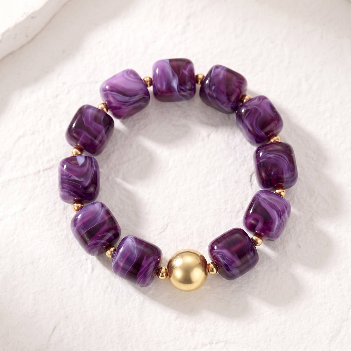 Pulsera gruesa Amethyst Dream