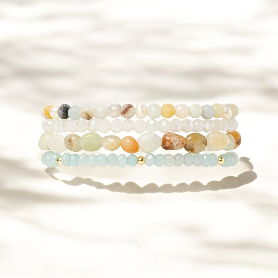 Correa Amazonite Pearl Essence Apple Watch