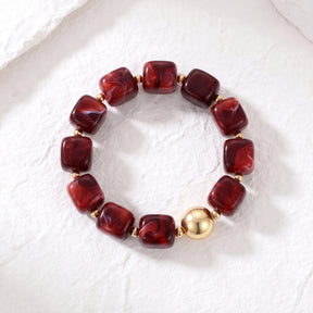 Pulsera gruesa Eclipse Escarlata