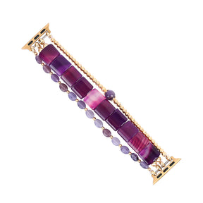 Correa elástica para Apple Watch en amatista Violet Hour