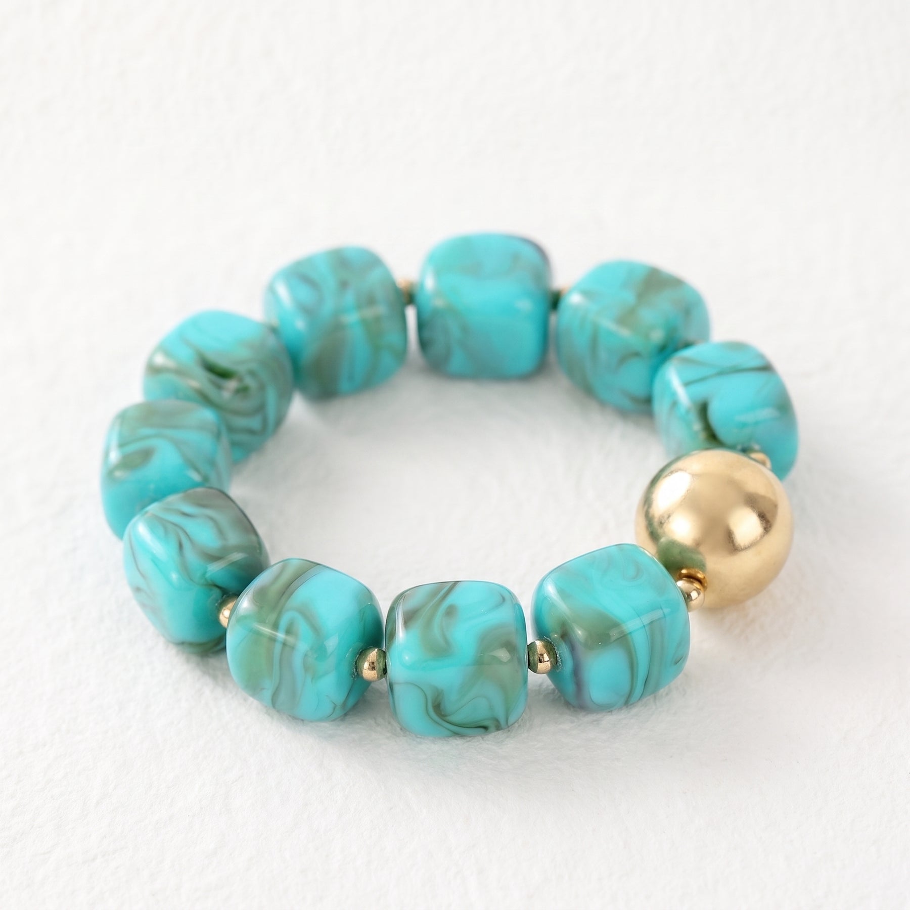 Pulsera gruesa Turquoise Haven