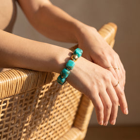 Pulsera gruesa Turquoise Haven