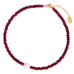 Collar de Armonía de Perla de Jade