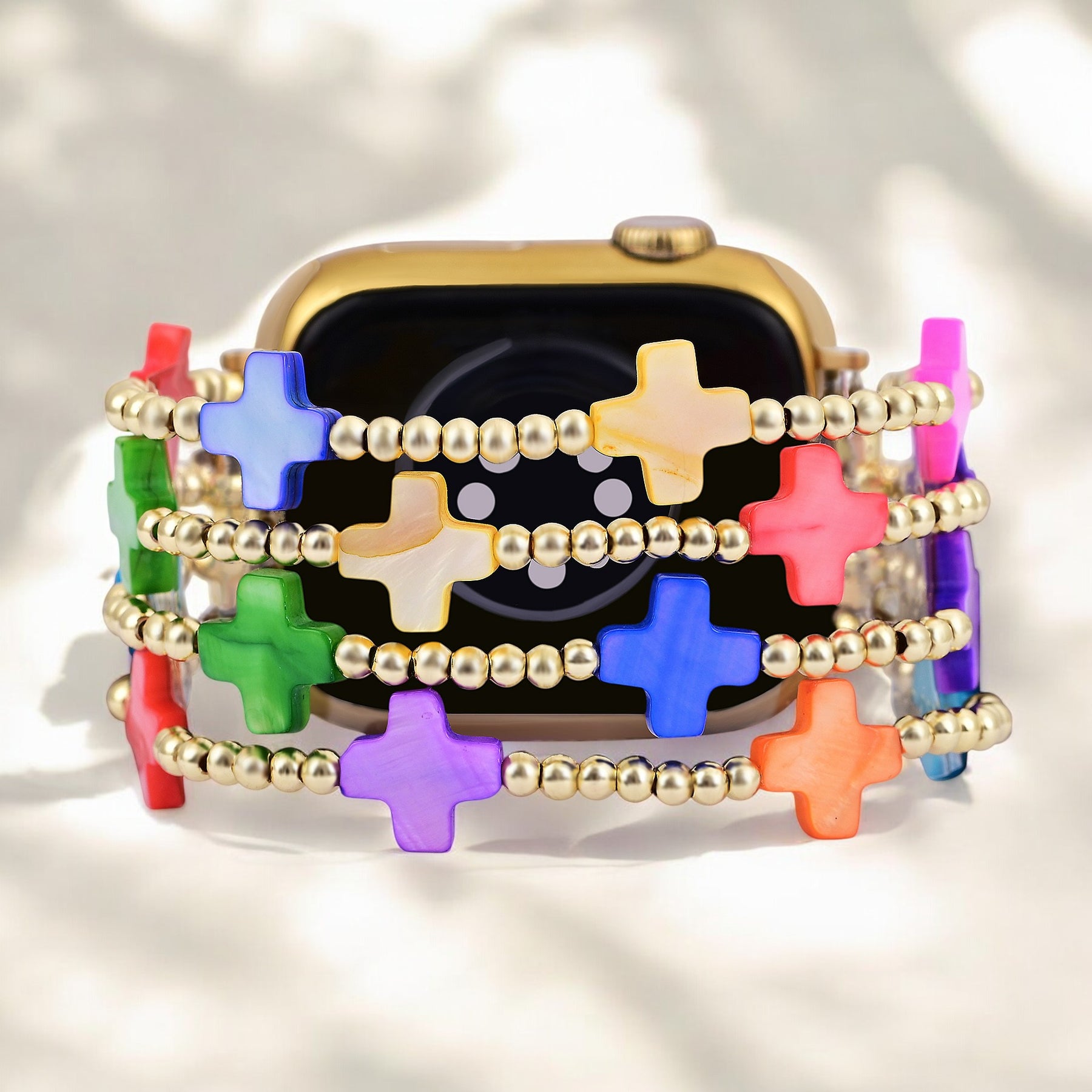 Correa de estiramiento cruzado Chakra Apple Watch