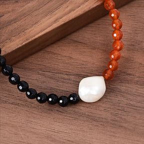 Collar de perlas Winterberry